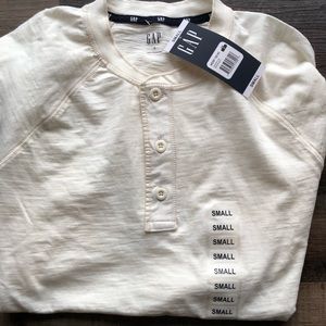 Long Sleeve Henley, Small